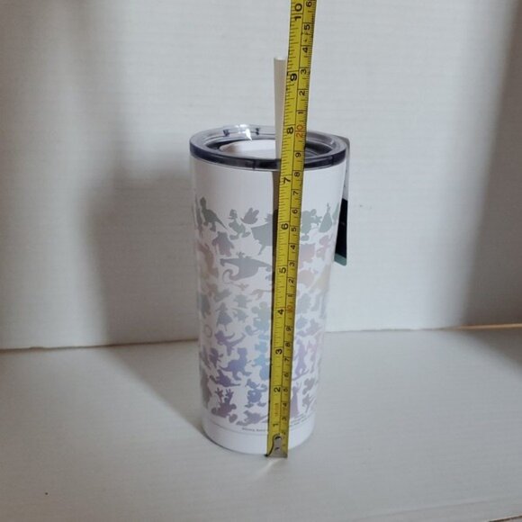 Zak! Disney 100 Years Stainless Steel Travel Tumbler Cup Rainbow Iridescent 19.5 - Picture 6 of 13